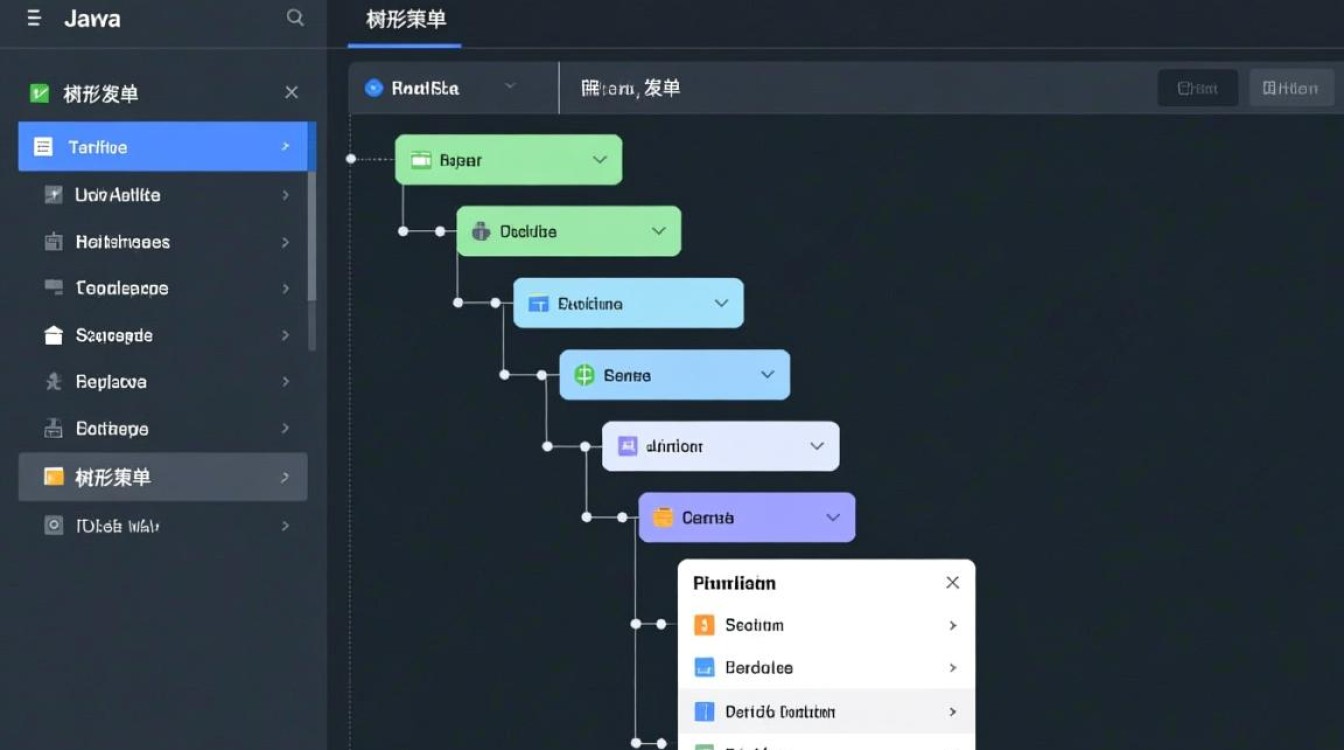 Java树形菜单中如何实现与数据库的交互调取数据？