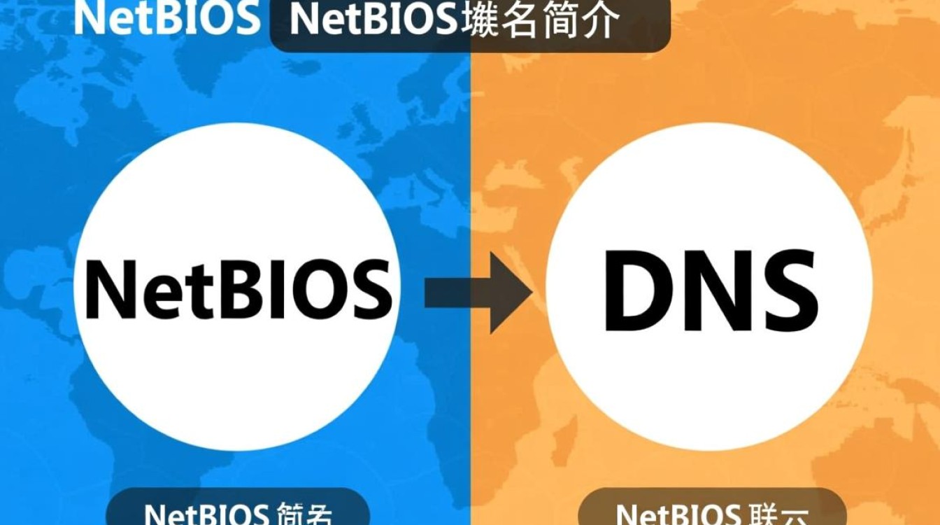 NetBIOS域名与DNS域名有何本质区别及应用场景？