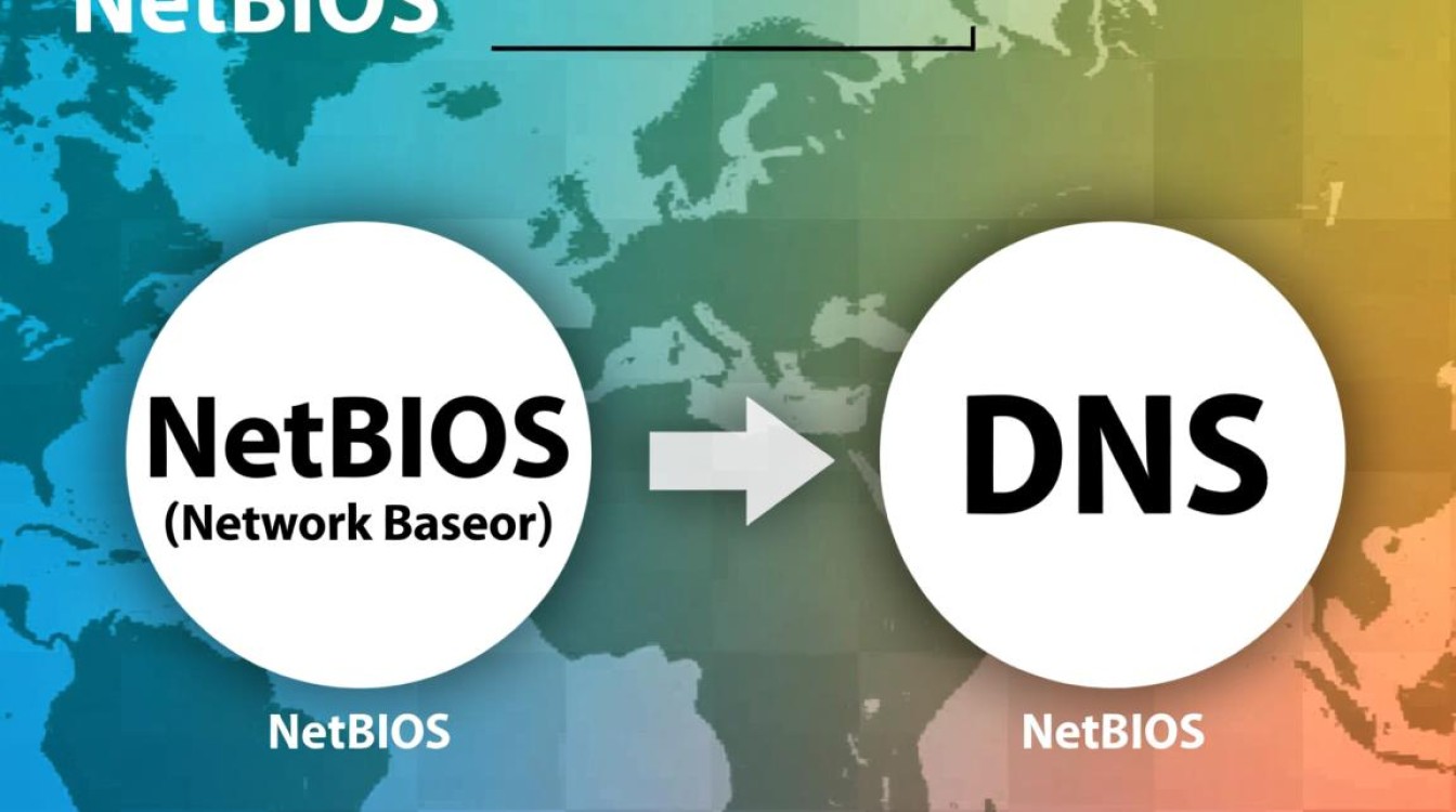 NetBIOS域名与DNS域名有何本质区别及应用场景？