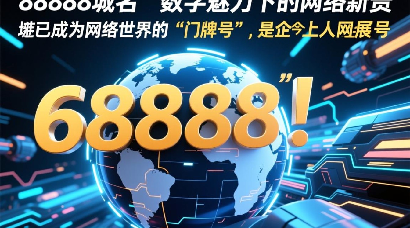 88888域名为何如此珍贵？揭秘其独特价值与市场前景？-好主机测评网