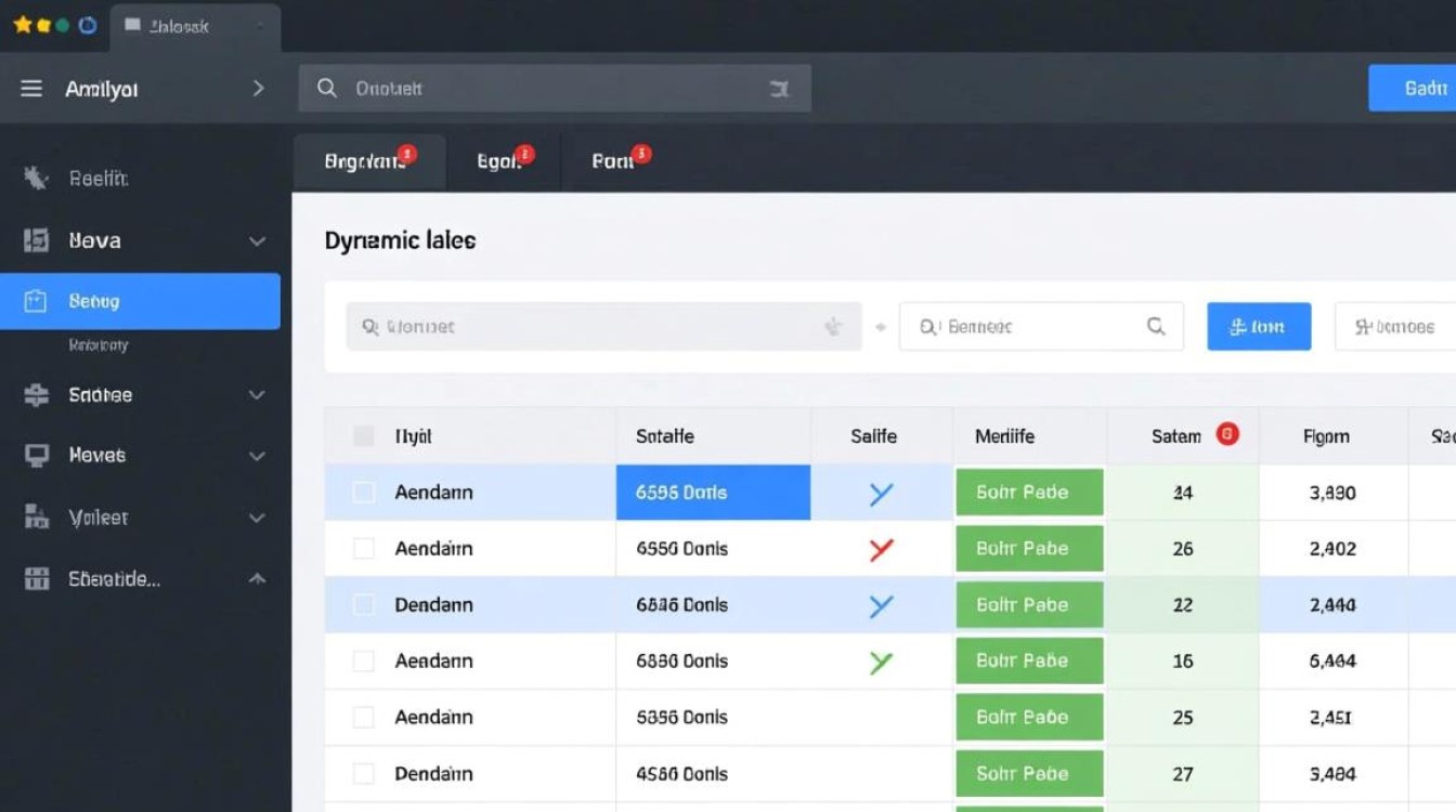 Java如何实现动态表格的创建与交互操作? Java如何实现动态表格的创建与交互操作?