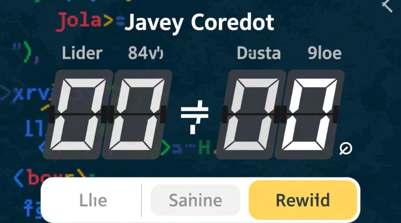怎么用java代码写出倒计时