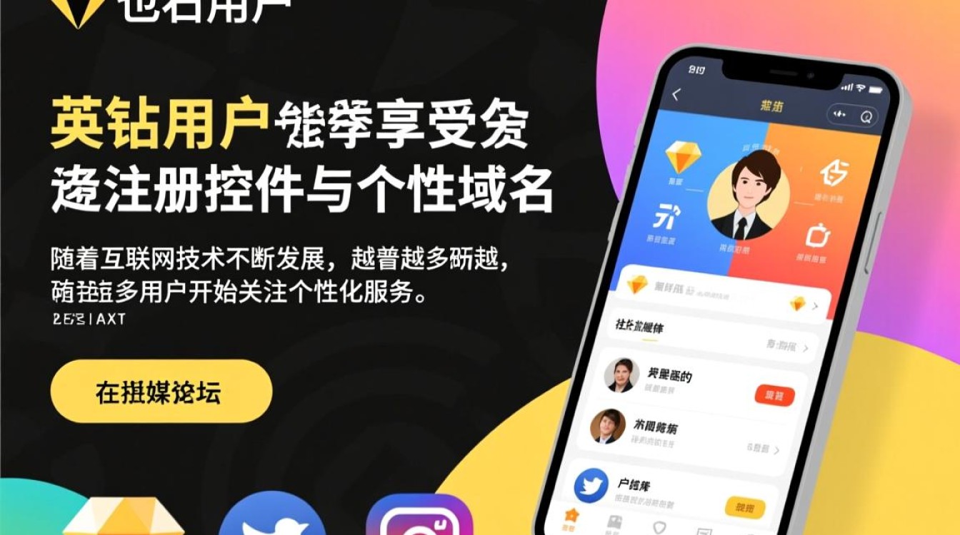 非黄钻免费注册控件个性域名