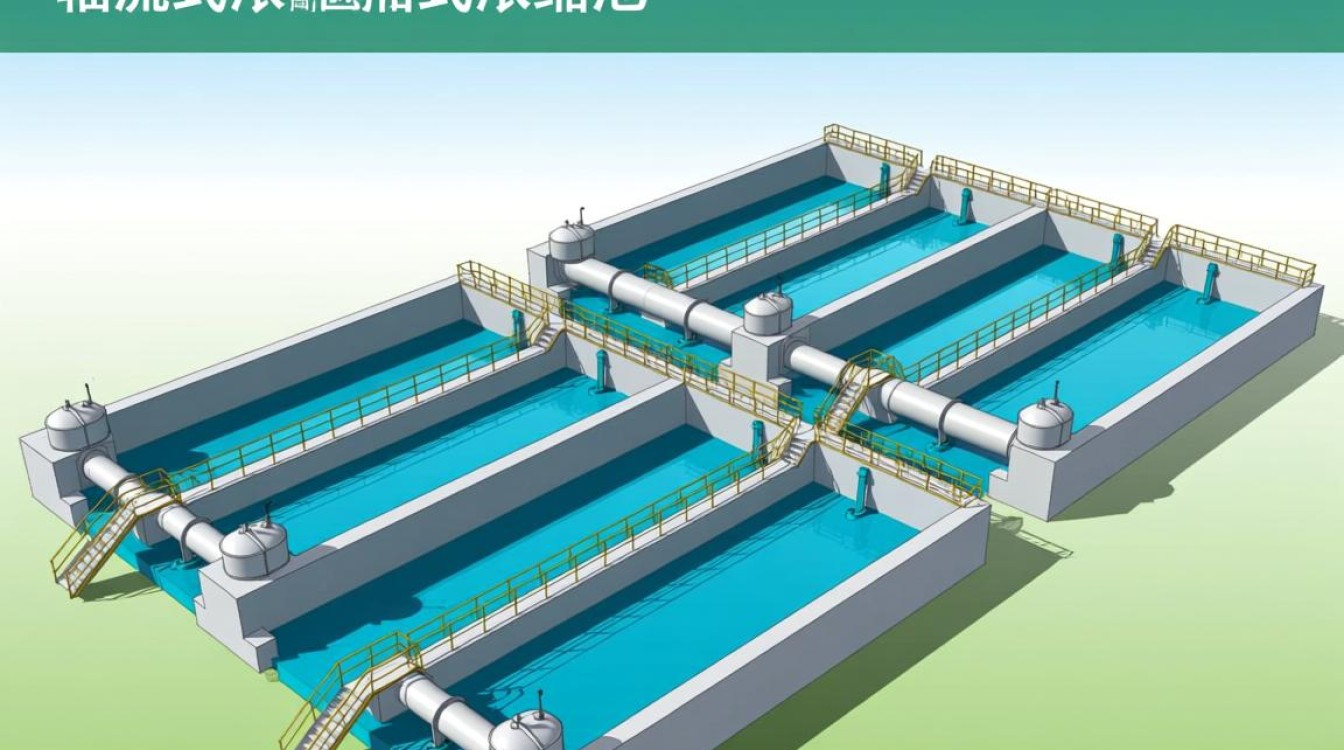 辐流式浓缩池计算草图，其设计原理及参数计算方法有何独特之处？