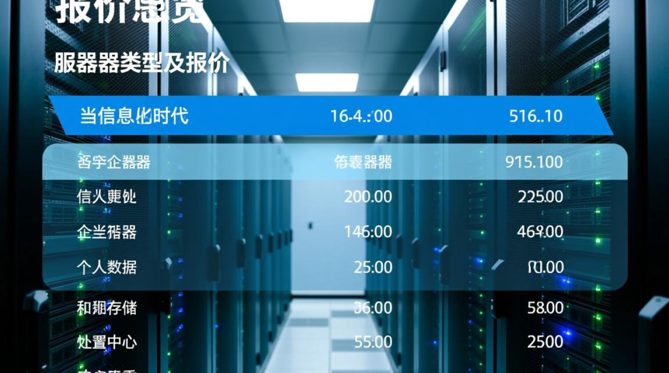 不同配置的服务器报价是多少?揭秘最新市场行情与价格差异 不同配置的服务器报价是多少?揭秘最新市场行情与价格差异