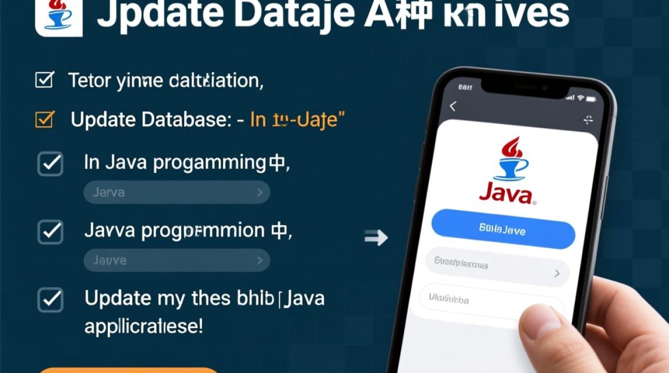 Java中如何高效且安全地更新数据库中的数据?实例解析与最佳实践揭秘! Java中如何高效且安全地更新数据库中的数据?实例解析与最佳实践揭秘!