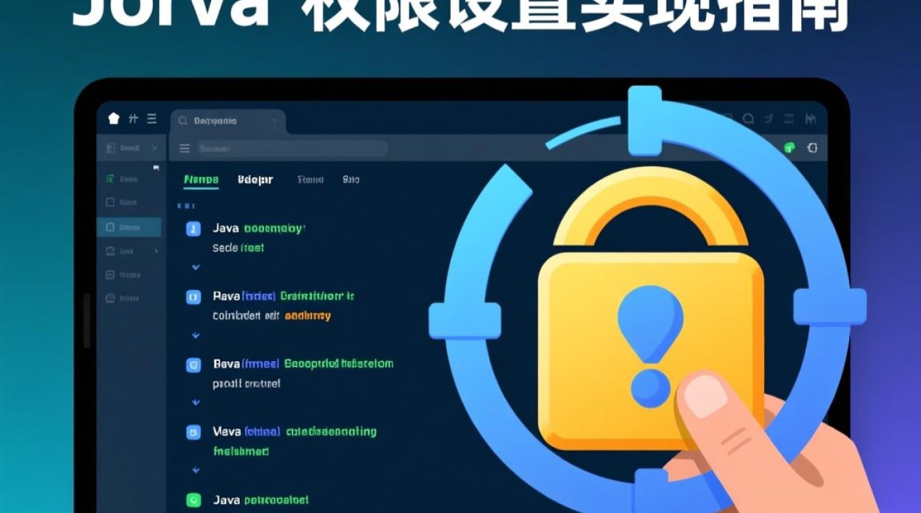 Java权限设置实现的具体步骤和方法是什么？