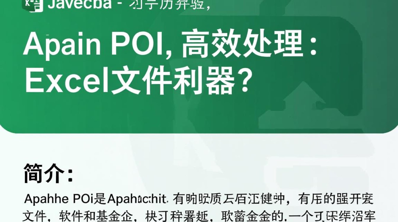 Java POI使用方法详解,如何高效处理Excel和Word文档? Java POI使用方法详解,如何高效处理Excel和Word文档?