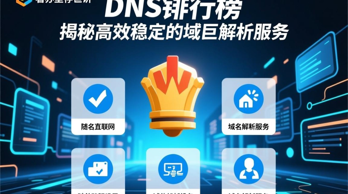 辅助DNS排行榜揭秘，哪些DNS服务在性能和稳定性上更胜一筹？
