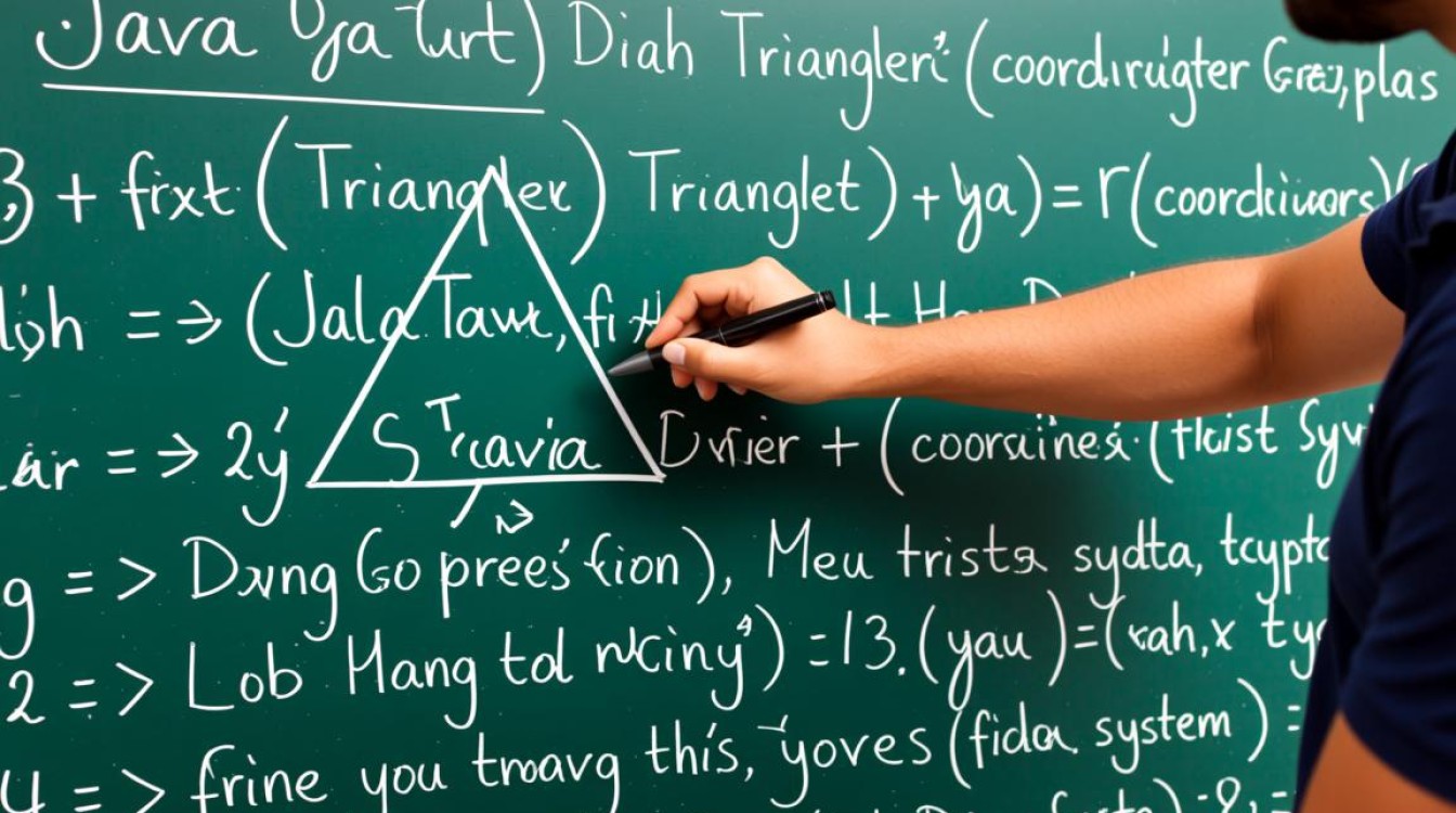 如何在Java中精确查找形成三角形的三个坐标点? 如何在Java中精确查找形成三角形的三个坐标点?