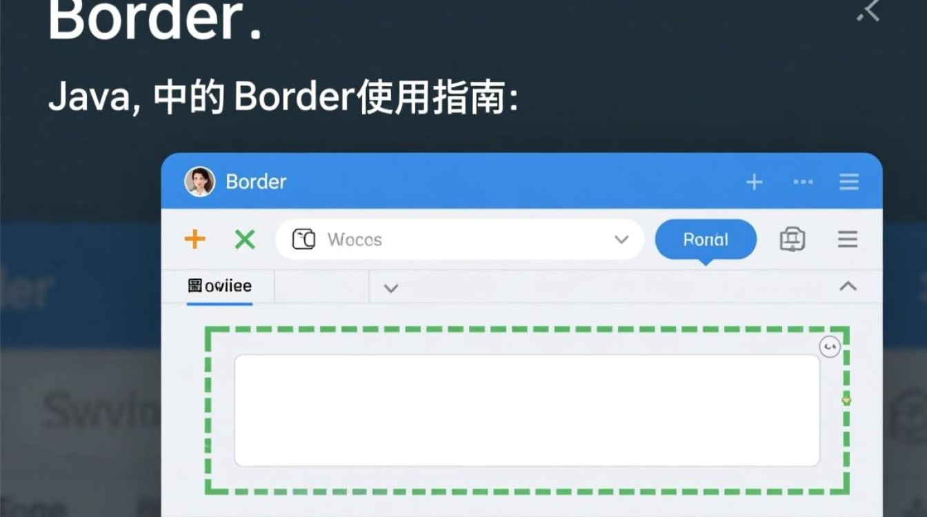 Java中设置border属性的正确用法及注意事项有哪些？