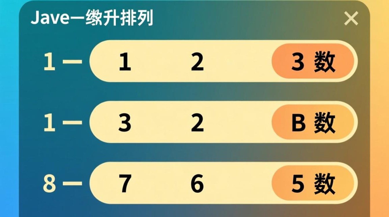 Java中三个数如何实现升序排列的详细步骤是? Java中三个数如何实现升序排列的详细步骤是?