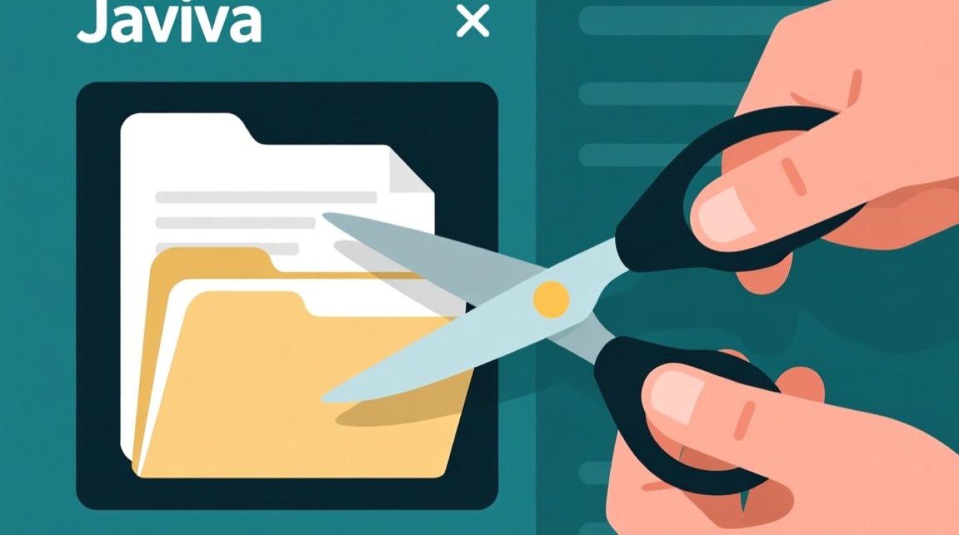 Java中实现文件剪切操作的具体步骤和代码示例是怎样的？