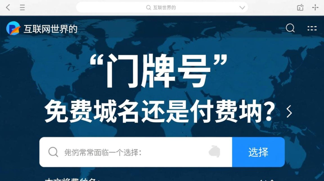 免费域名与付费域名有何区别?选择哪种更划算? 免费域名与付费域名有何区别?选择哪种更划算?