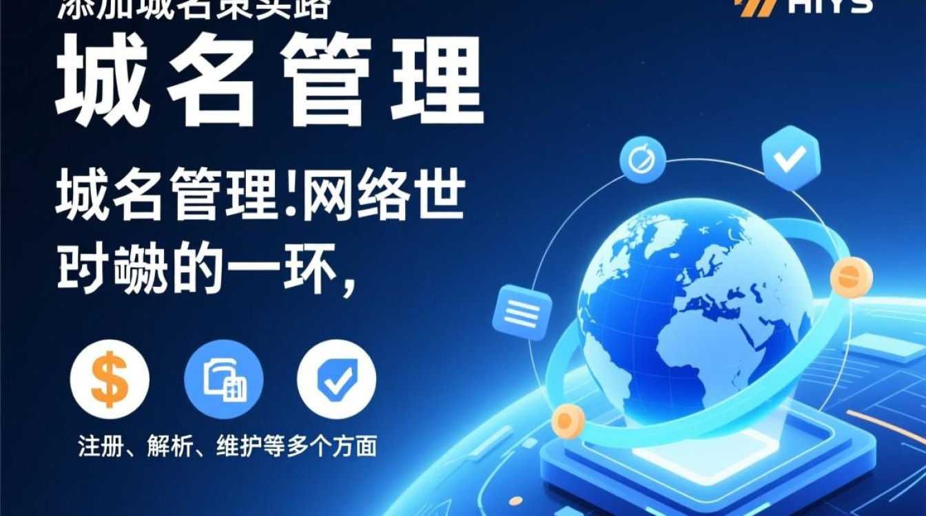 如何高效进行域名管理?添加域名时有哪些注意事项?-好主机测评网