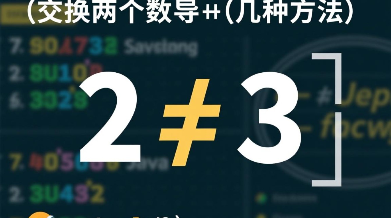 Java如何实现两个数字高效互换的技巧解析？