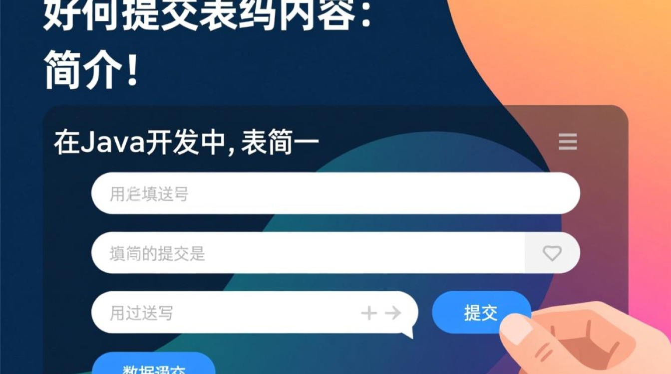 Java提交表单内容的方法有哪些？哪种方式最适合你的项目需求？-好主机测评网