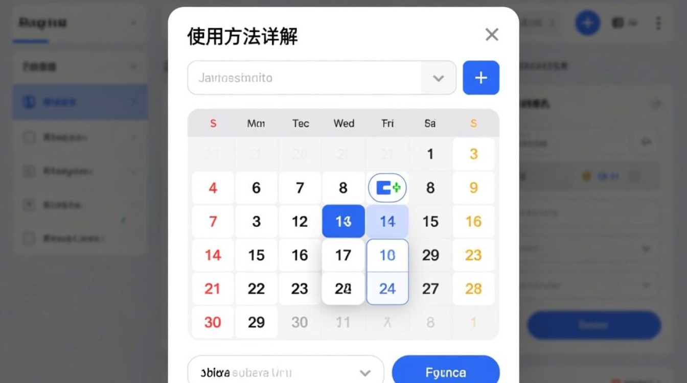 Java日期选择控件使用教程及常见问题解答？