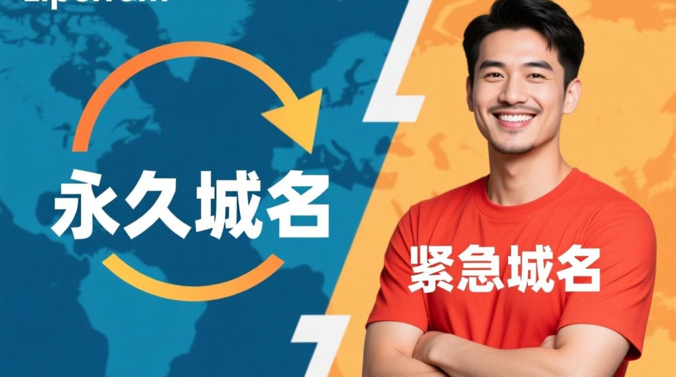 永久域名紧急域名两者有何区别？紧急情况下如何正确选择？
