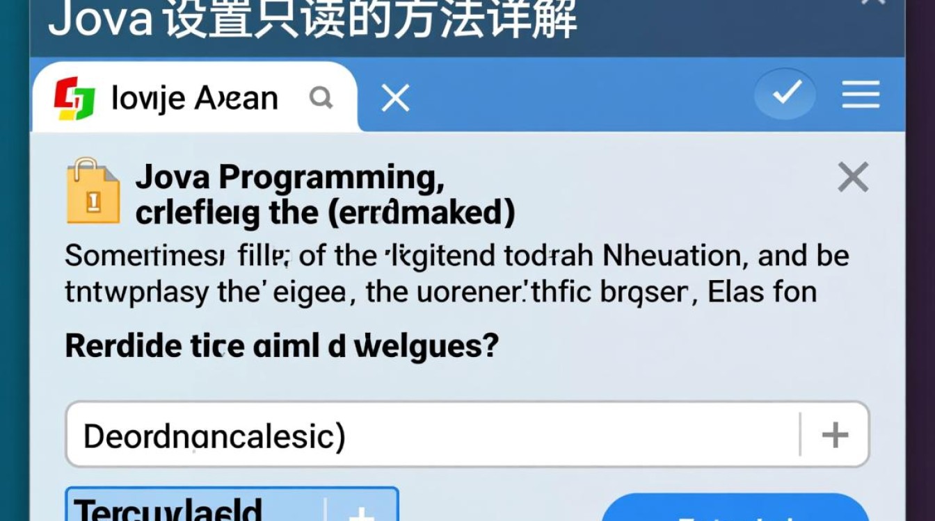如何设置Java文件只读权限？避免意外修改导致的数据丢失问题？-好主机测评网