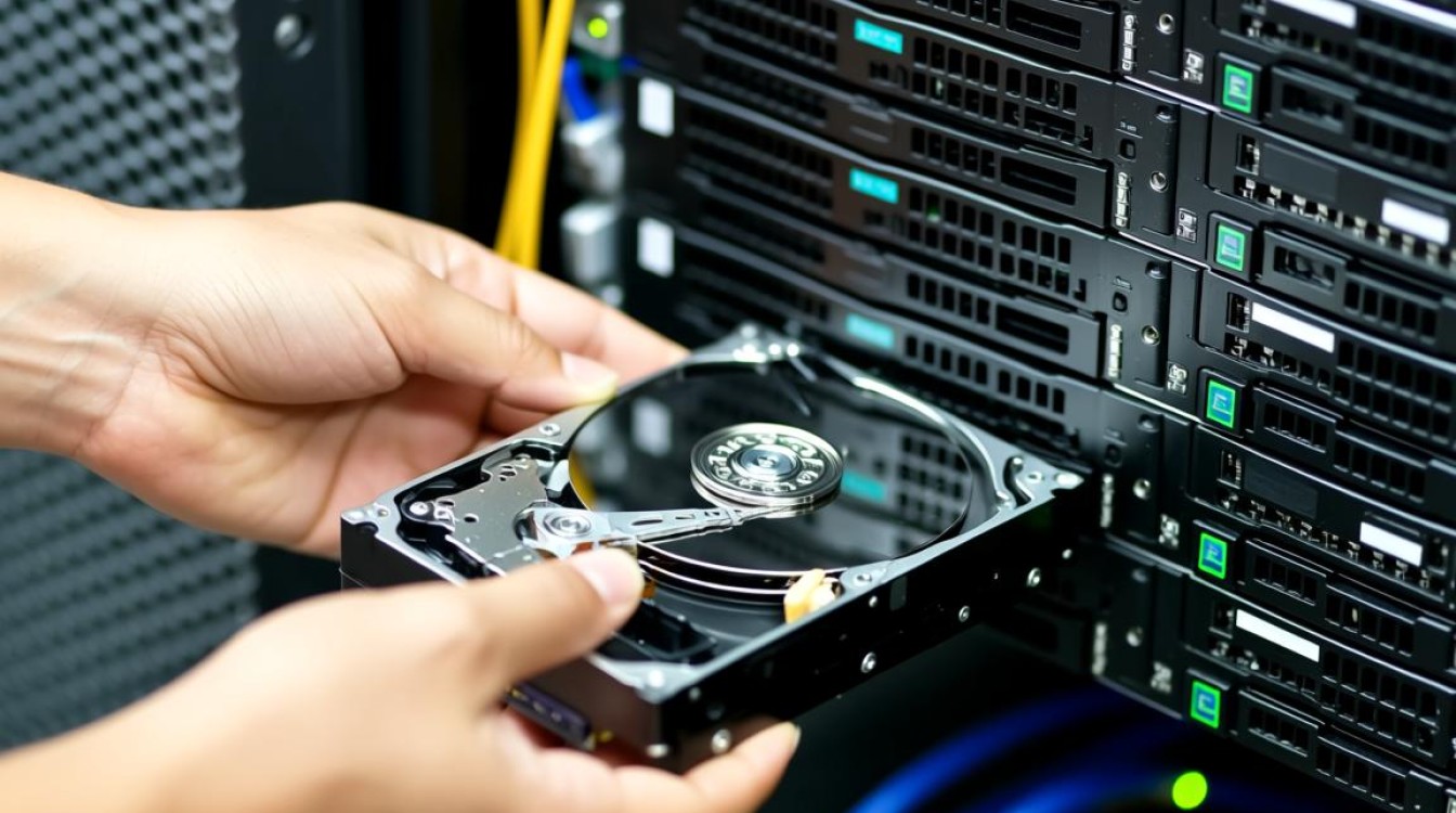 服务器拔一个硬盘