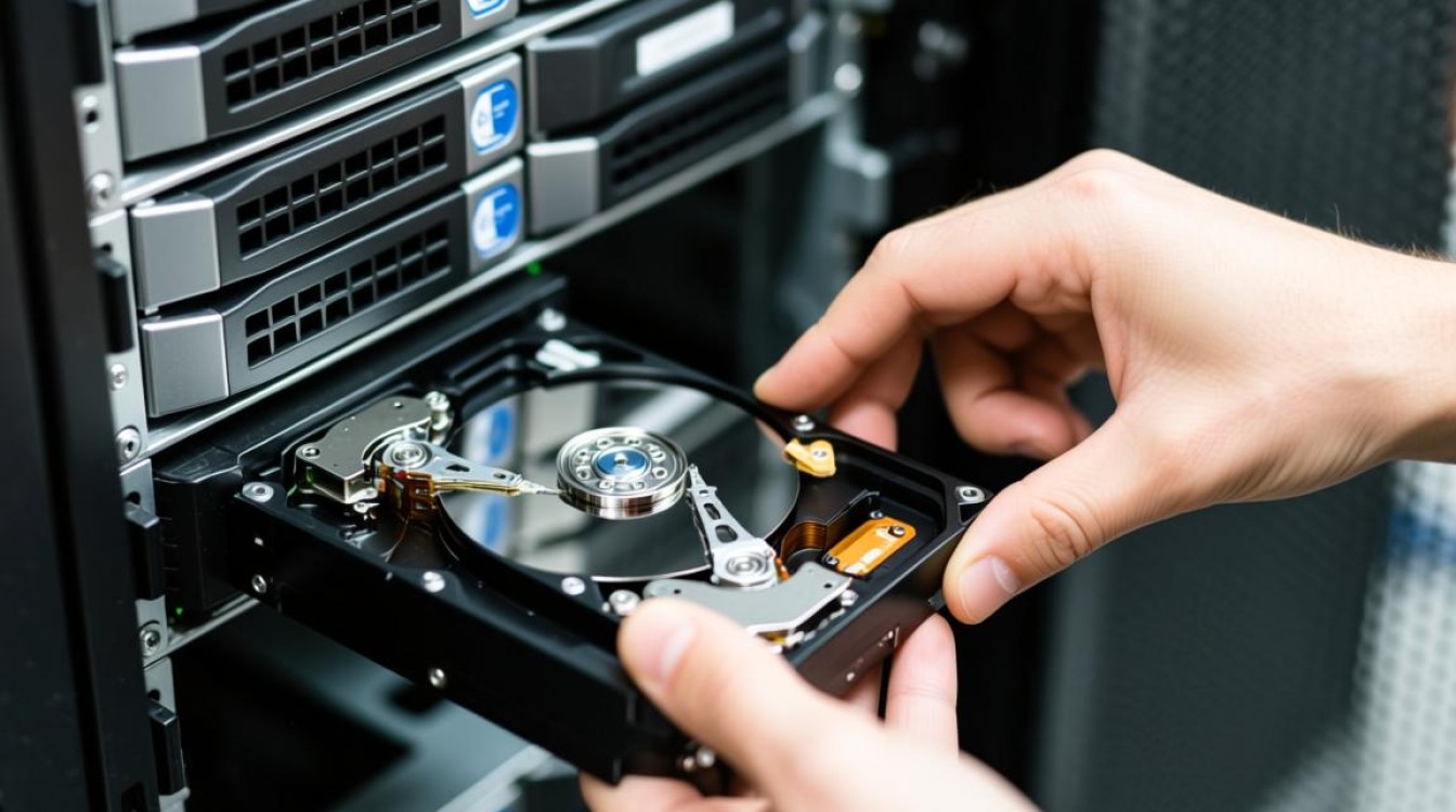 服务器拔一个硬盘