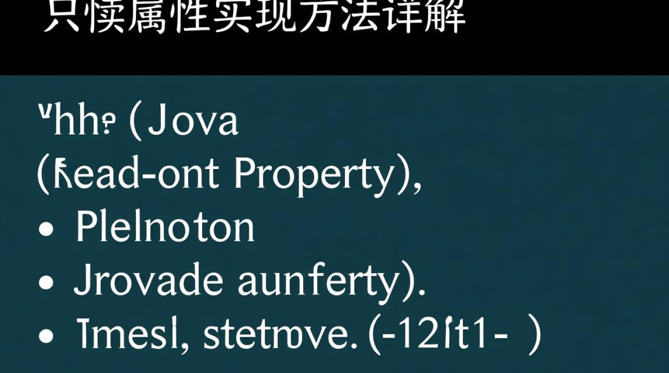 Java中如何实现只读属性?避免误修改的编程技巧揭秘!-好主机测评网