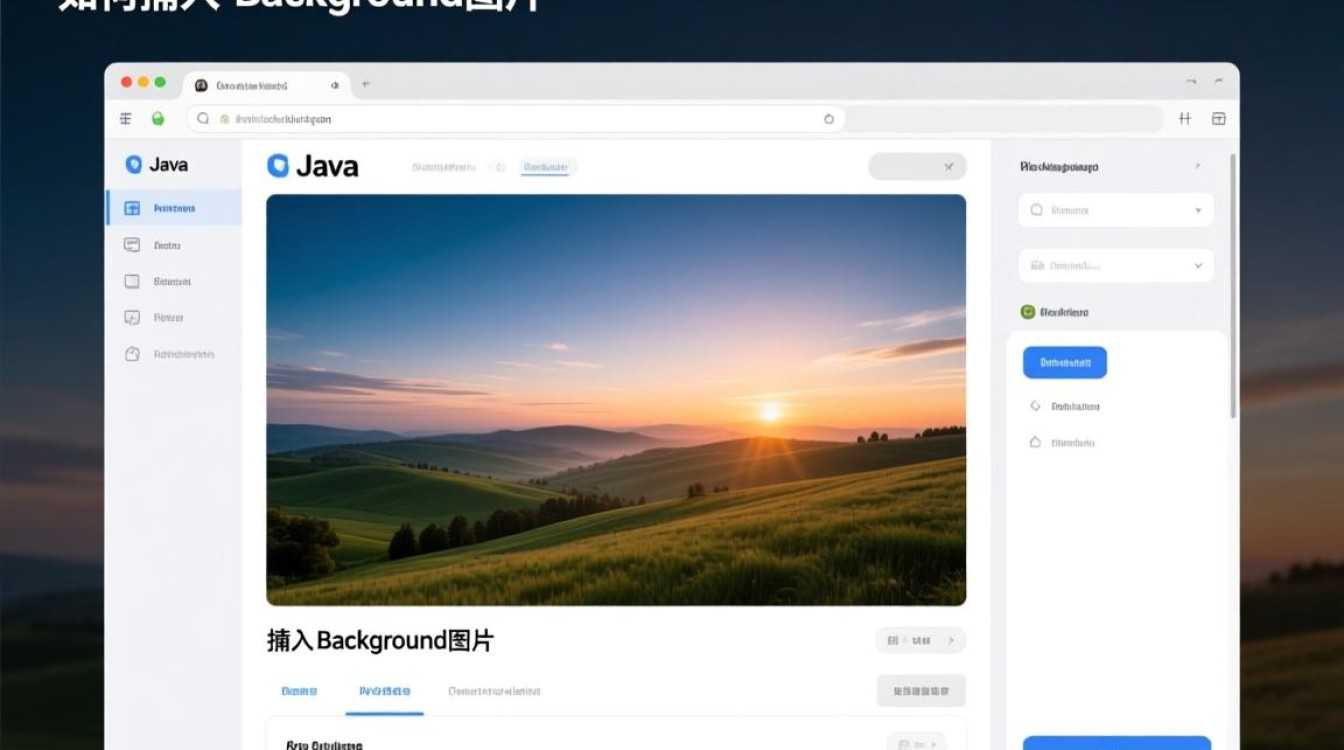 Java在应用程序中如何巧妙地嵌入和调整背景图片？