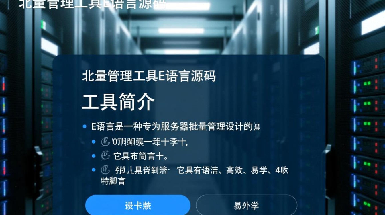 服务器批量管理工具e语言源码，为何如此神秘？揭秘其背后功能与价值？-好主机测评网