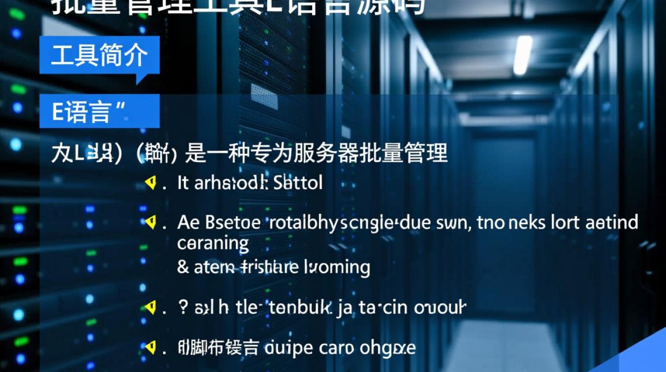 服务器批量管理工具e语言源码，为何如此神秘？揭秘其背后功能与价值？