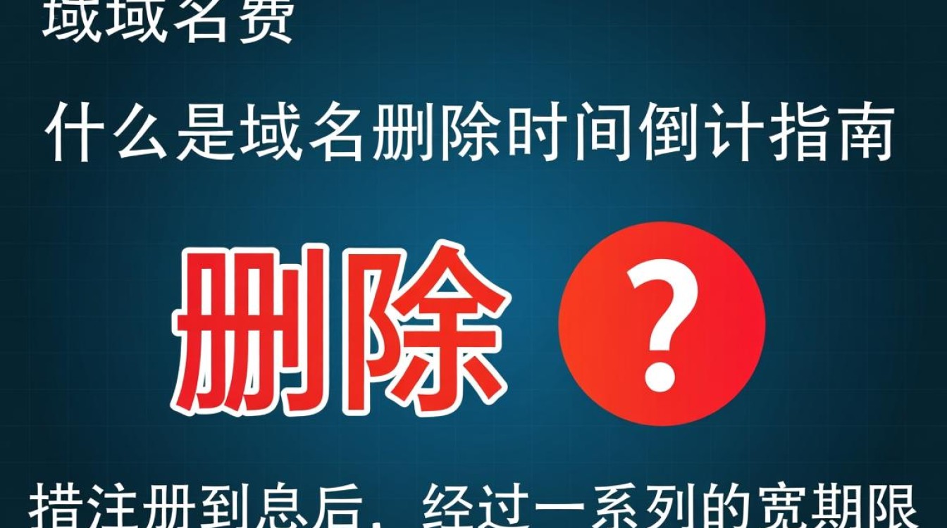 域名删除倒计时即将结束，为何现在还未续费？