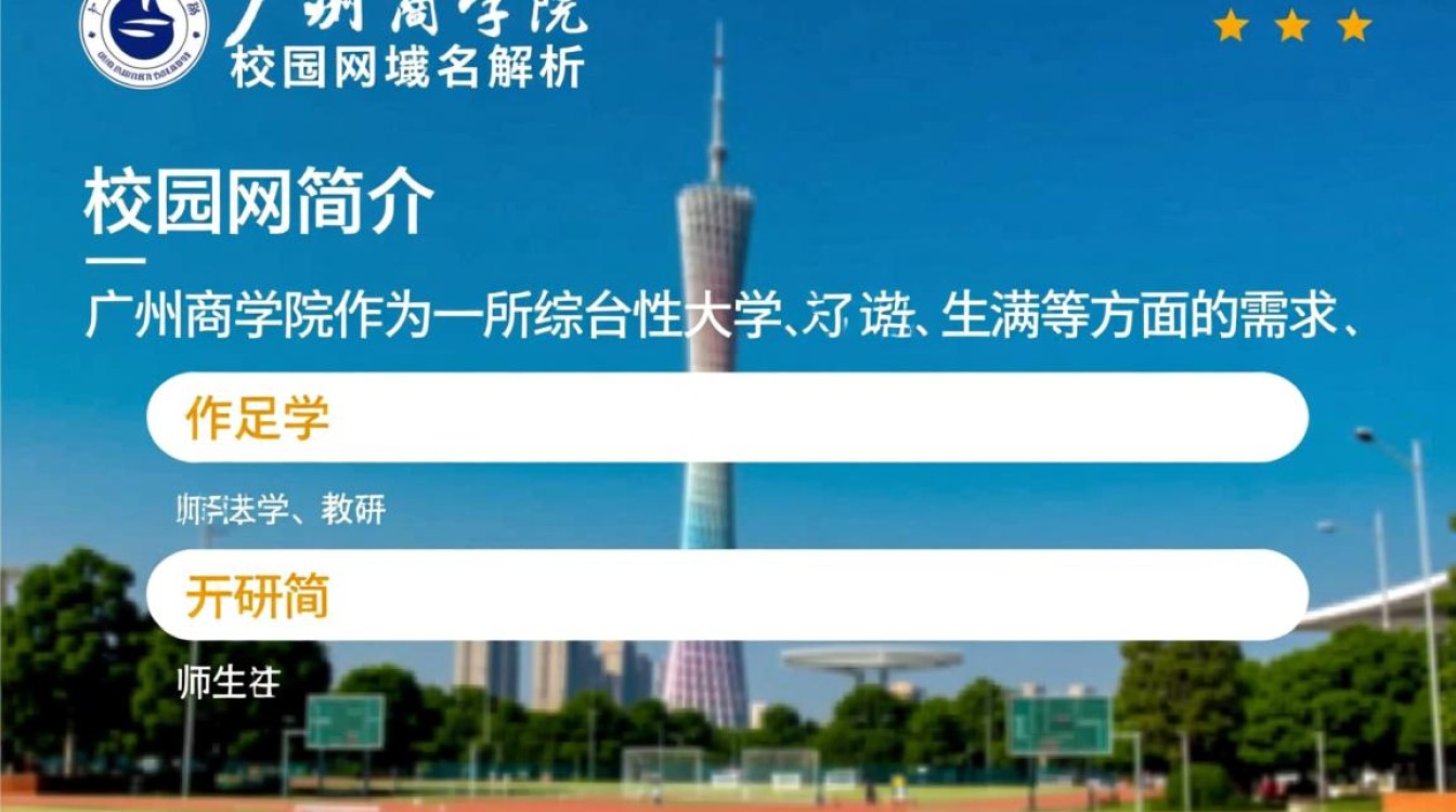 广州商学院校园网域名是什么？揭秘校园网络接入的秘密！
