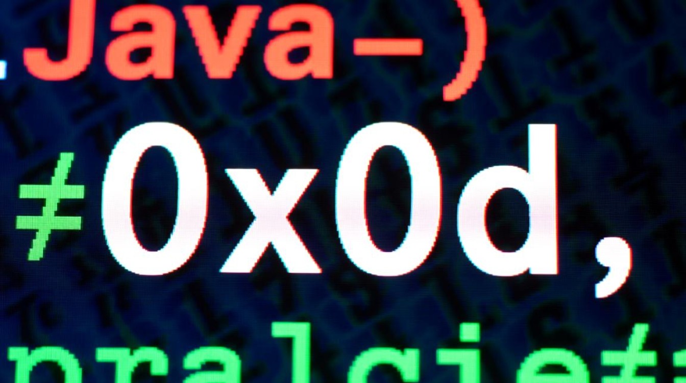Java中如何准确定义并处理十六进制0x0d字符？