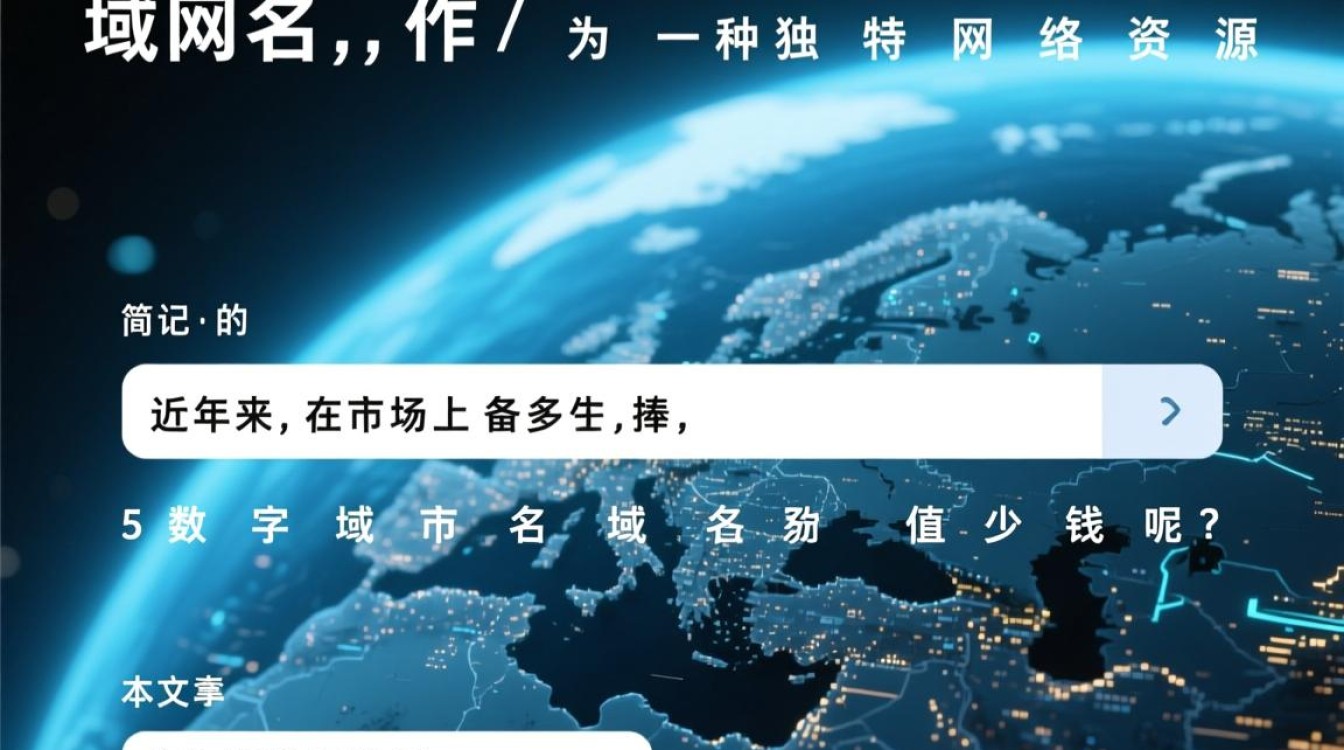 揭秘,5数字域名究竟价值几何?揭秘其价格之谜! 揭秘,5数字域名究竟价值几何?揭秘其价格之谜!