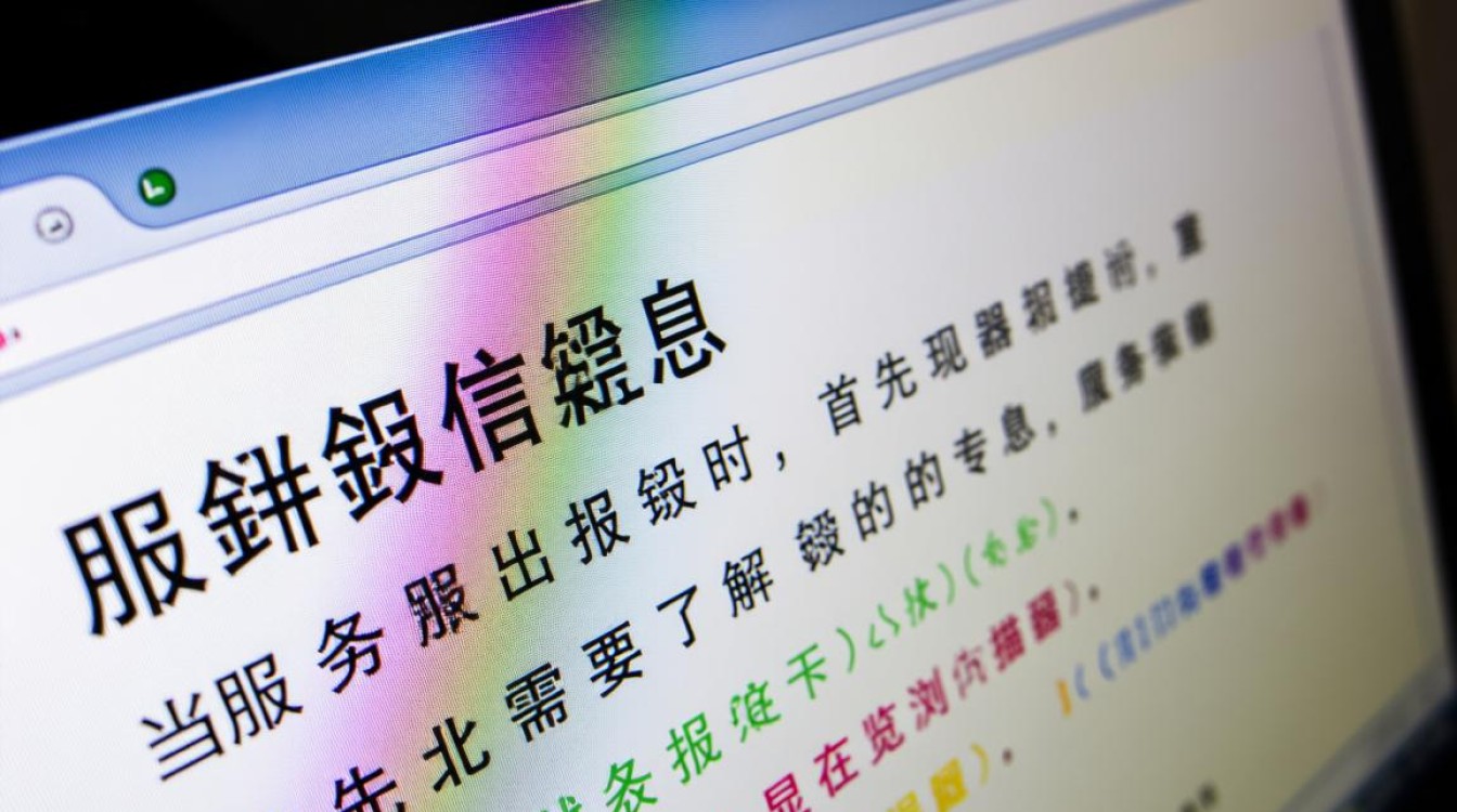 服务器报错时，有哪些快速有效的排查与解决方法？30字长尾疑问标题，服务器报错，如何快速诊断与修复？