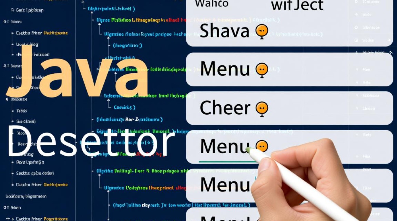 java怎么菜单选择功能