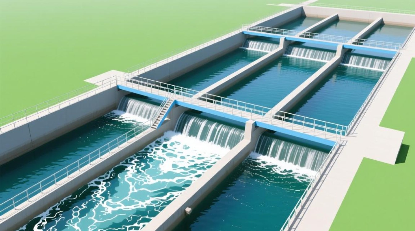 辐流式一沉池进出水设计计算中，有哪些关键因素需要特别注意？