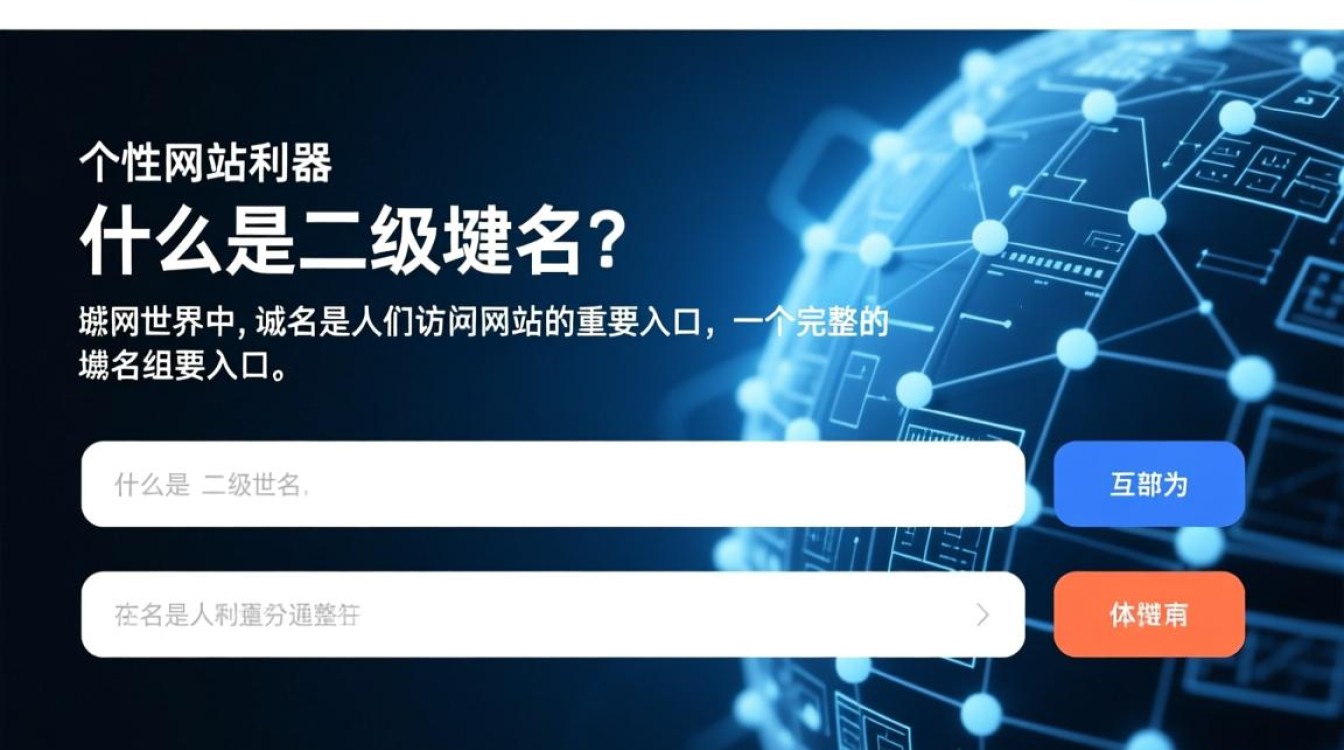 二级域名做网站，与传统域名有何区别与优势？如何选择合适的二级域名？