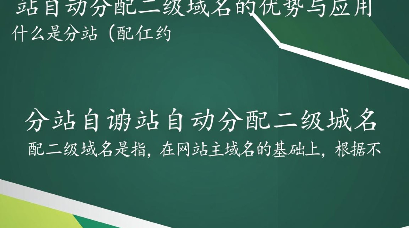 分站自动分配二级域名,这一创新功能有何独特之处? 分站自动分配二级域名,这一创新功能有何独特之处?