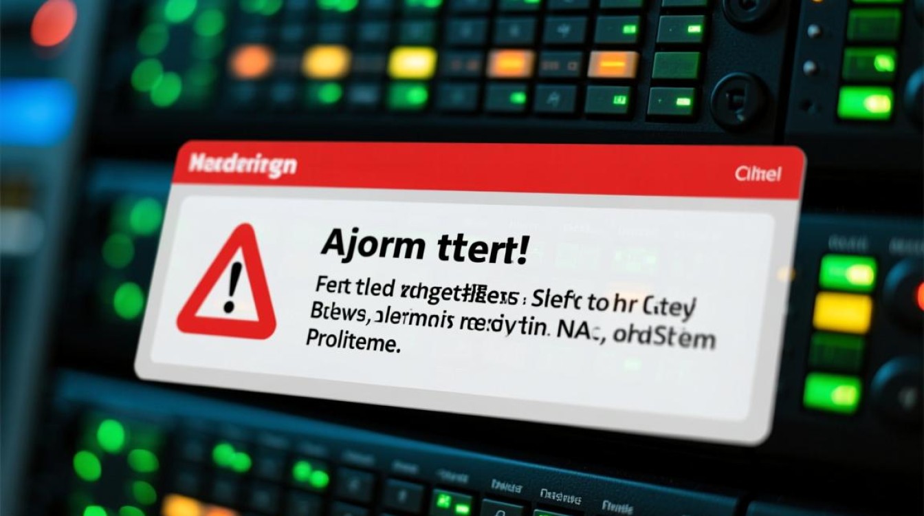 服务器报警提示