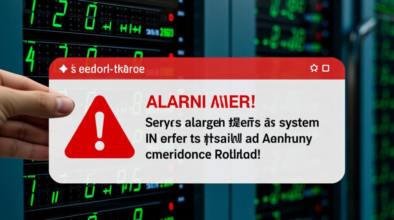服务器报警提示
