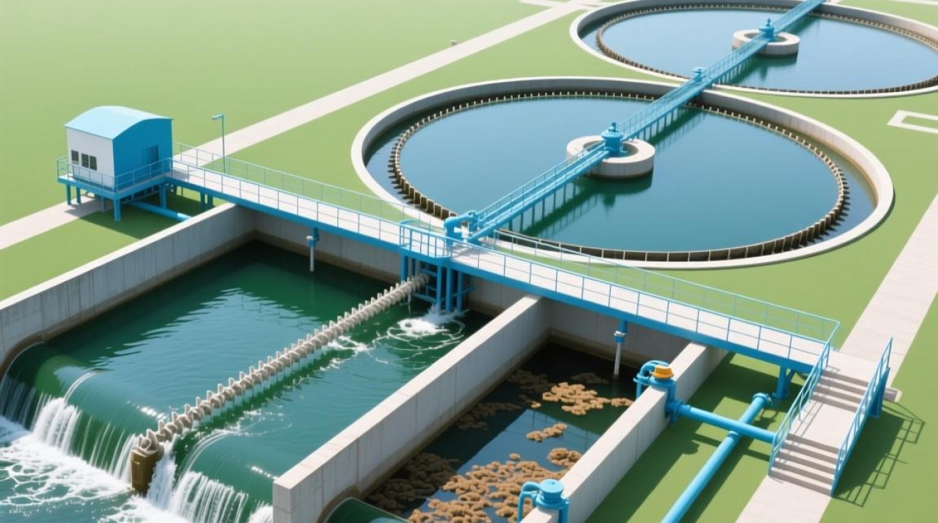 辅流式二沉池设计计算，如何确保效率与成本平衡？