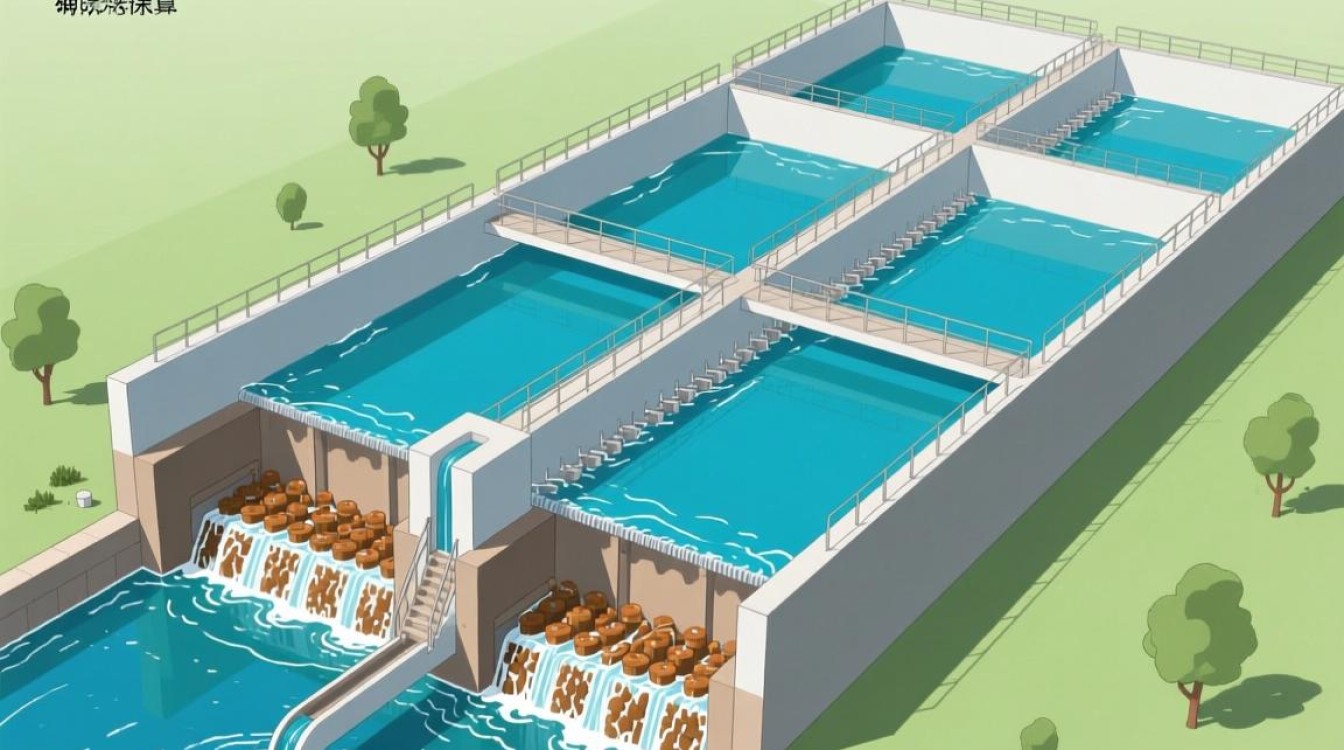 辅流式二沉池设计计算，如何确保效率与成本平衡？