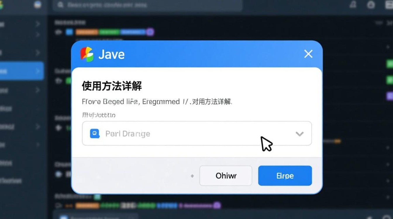 Java中实现对话框的方法有哪些，具体步骤和技巧详解？-好主机测评网