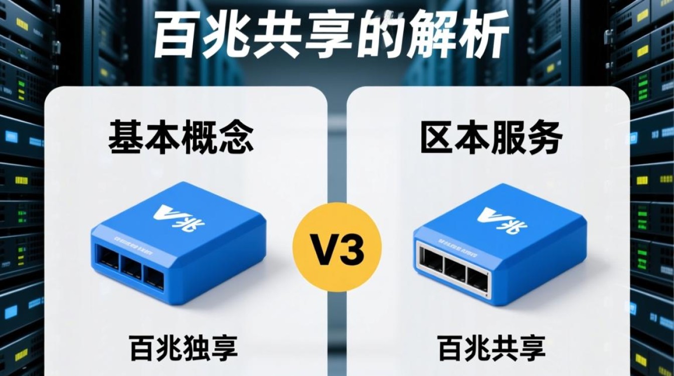 百兆独享与百兆共享服务器托管，性能差异何在？选择哪个更划算？