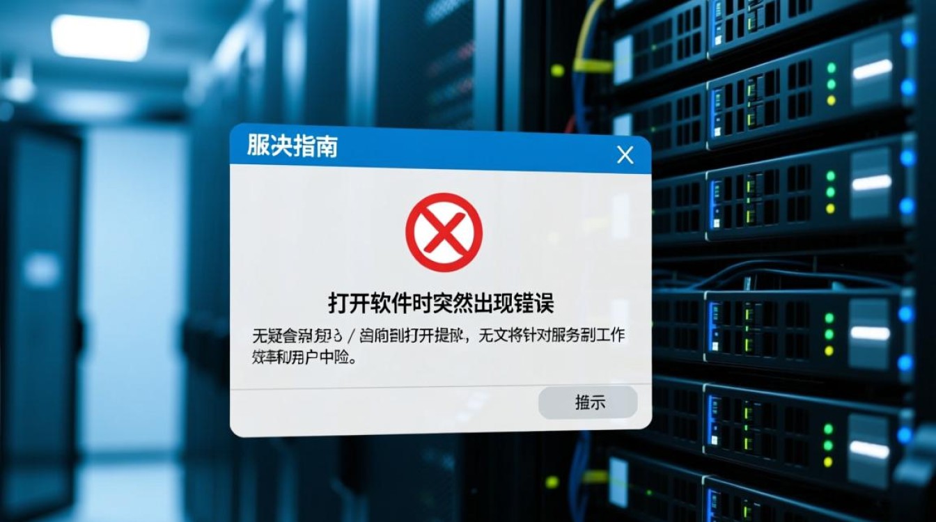 为何服务器打开软件总是出现错误提示？技术故障还是操作失误？-好主机测评网