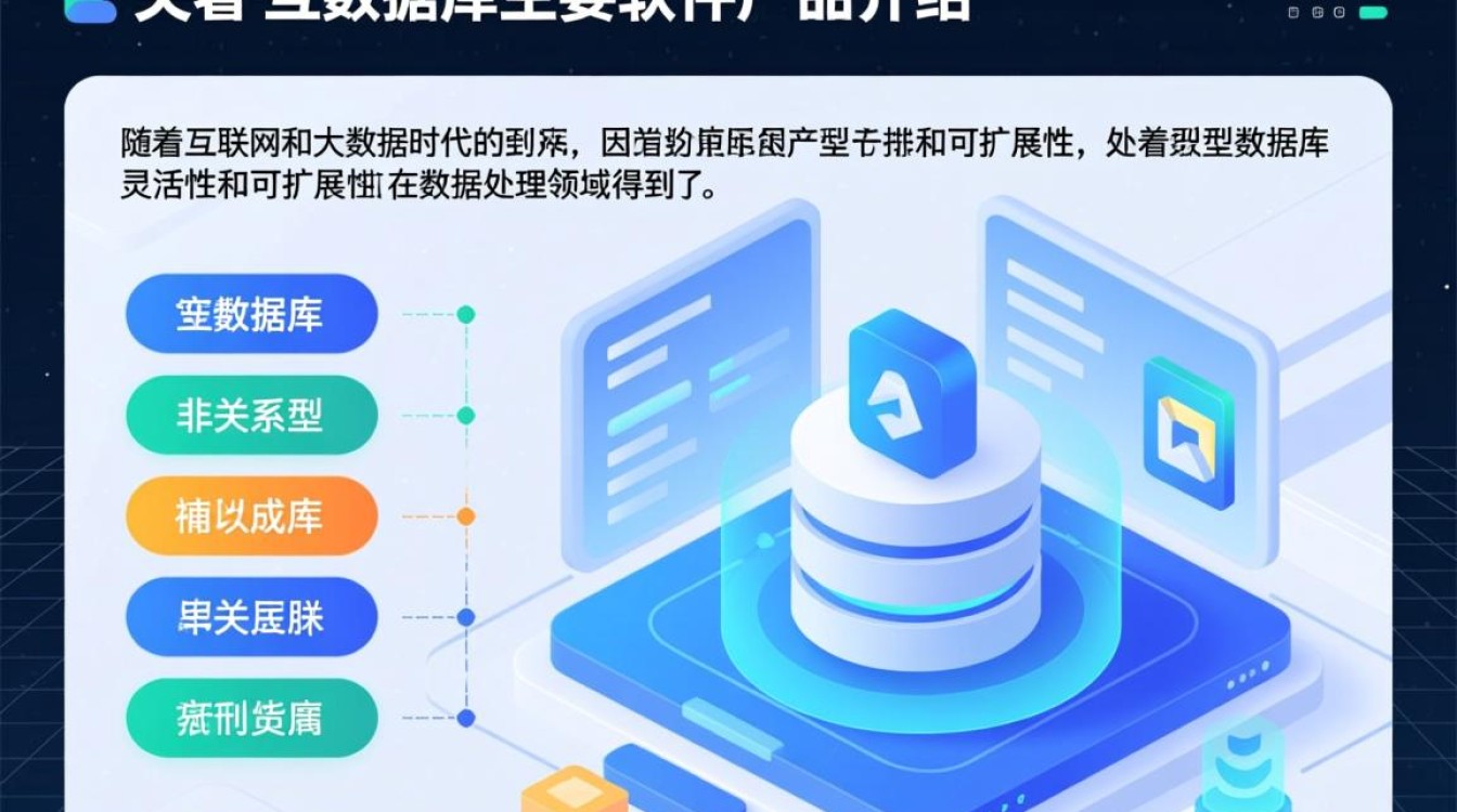 非关系型数据库主要软件产品有哪些？详细介绍与比较分析？