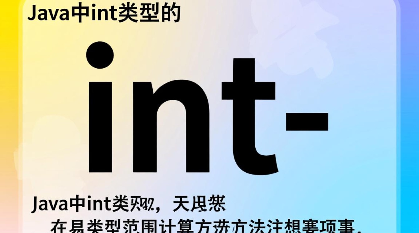 Java中int类型取值范围是如何确定的？计算方法有哪些？