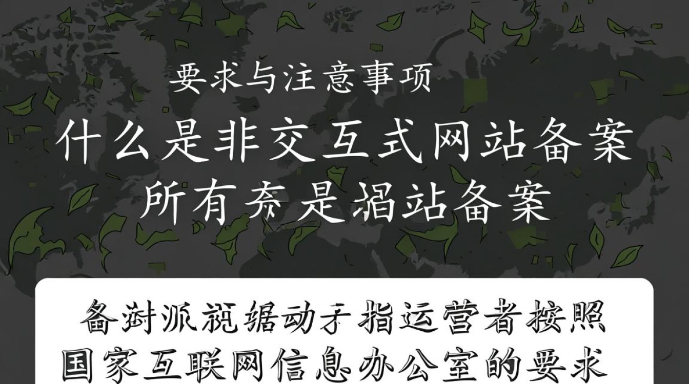 非交互式网站备案流程是怎样的？有哪些具体要求和注意事项？