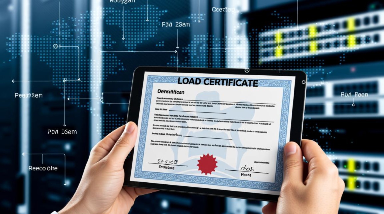 在负载均衡器中，如何具体操作添加SSL/TLS证书以增强安全性？